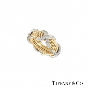 Tiffany & Co. Diamond Schlumberger Ring